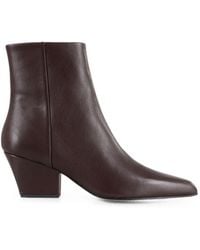 Paris Texas - Jane Pointed-Toe Ankle Boots - Lyst