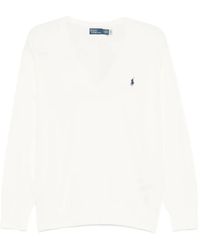 Polo Ralph Lauren - Logo-Embroidered Sweater - Lyst