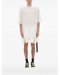 Rick Owens - Seam-Detail T-Shirt - Lyst