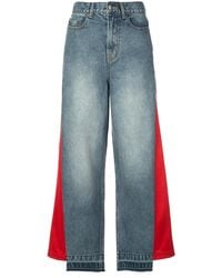 Haculla - Hybrid Patchwork Wide Leg Jeans - Lyst