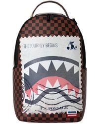 Sprayground - Sac À Dos Usps Shark Stamp À Imprimé Graphique - Lyst