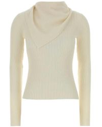 Zimmermann - Pull Valiant En Maille Côtelée - Lyst