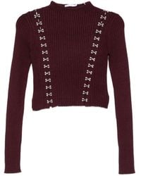 Patrizia Pepe - Metal-Detail Sweater - Lyst