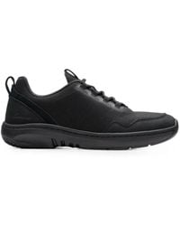 Clarks - Clarkspro Knit Lace-Up Sneakers - Lyst