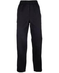 Peserico - Monili-Chain Elasticated-Waistband Trousers - Lyst