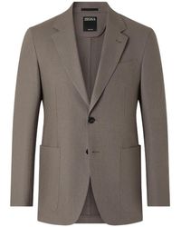ZEGNA - Oasi Lino Blazer - Lyst