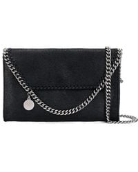Stella McCartney - Falabella Chain-Trim Shoulder Bag - Lyst