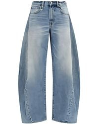 R13 - Janine Curved-Leg Jeans - Lyst