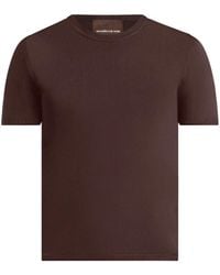Manière De Voir - Ts010 Luxe Knitted T-Shirt - Lyst