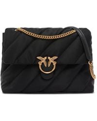Pinko - Extra Love Bag Puff Maxi Crossbody Bag - Lyst