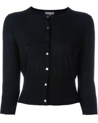 N.Peal Cashmere - Superfine Cropped Cardigan - Lyst