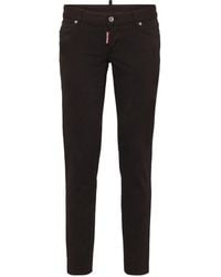 DSquared² - Low-Rise Skinny Trousers - Lyst