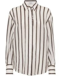 Brunello Cucinelli - スパンコール シャツ - Lyst
