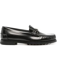 Tod's - Mocassini Con Dettaglio A Catena - Lyst