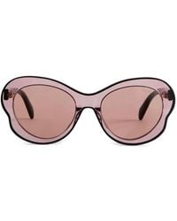 PUCCI - Runde Sonnenbrille Mit Design-Gestell - Lyst