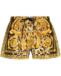 Versace - Baroque Print Swim Shorts - Lyst