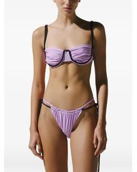 Baobab - Lula Ruched Underwired Bikini Top - Lyst