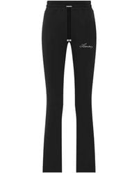 Amiri - Pearl-Embellished Flared Trousers - Lyst