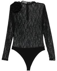Nissa - Lace Floral-Appliqué Body - Lyst