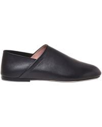 Alberta Ferretti - Loafer Mit Logo-Prägung - Lyst