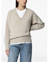 Rohe - Mouline V-Neck Sweater - Lyst