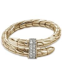 John Hardy - 14Kt Spear Diamond Ring - Lyst