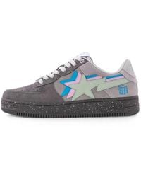 A Bathing Ape - X Sneaker News Bape Sta Bape Lace-Up Sneakers - Lyst