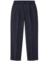 BE ABLE - Pleated Elasticated-Waist Trousers - Lyst