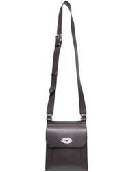 Mulberry - Small Antony Postman's-Lock Grained-Leather Messenger Bag - Lyst