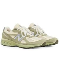 New Balance - Baskets 990 À Inserts En Daim - Lyst