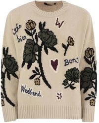Weekend by Maxmara - Wochenende Max Mara Pavidi über Pullover in Wollgarn - Lyst