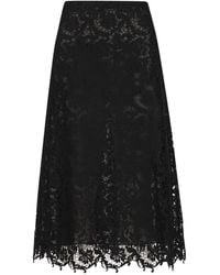 Fendi - Macramé Lace Skirt - Lyst