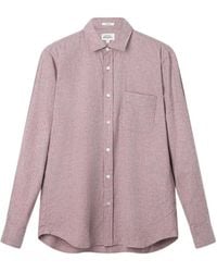 Hartford - Storm Flannel Shirt - Lyst