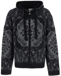 CASABLANCA - Carpet Mohair Hoodie - Lyst