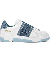 Philipp Plein - Low-Top Sneakers Met Studs - Lyst