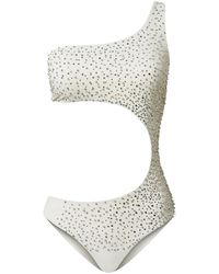 Twinset - One-Shoulder Swimsuit - Lyst