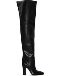 Paris Texas - 100Mm Leather Thigh-High Boots - Lyst