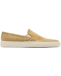 Common Projects - Suede Slip-On Sneakers - Lyst