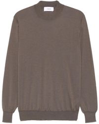 Lardini - Pullover mit Stehkragen - Lyst