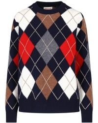 &Daughter - Pull Ava En Laine À Losanges - Lyst