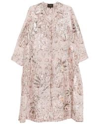 Biyan - Mantel mit Blumen-Print - Lyst