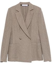 Harris Wharf London - Double-Breasted Blazer - Lyst