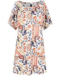 Lygia & Nanny - Floral Print T-shirt Dress - Lyst