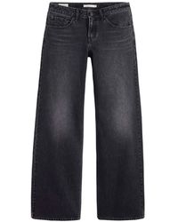 Levi's - Low-Rise Wide-Leg Jeans - Lyst
