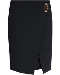 CASABLANCA - Tailored Midi Wrap Skirt - Lyst