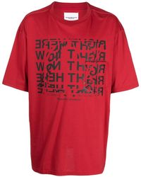 TAKAHIROMIYASHITA TheSoloist. - Graphic-Print Short-Sleeved T-Shirt - Lyst