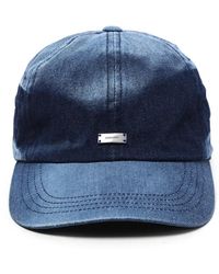Adererror - Denim-Effect Metal-Detail Baseball Cap - Lyst