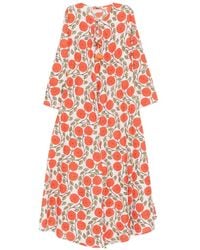 ELLEBLUE - Soleil Floral Maxi Dress - Lyst