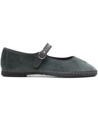 Flabelus - Javert Buckle-Fastening Ballet Flats - Lyst