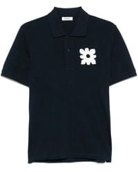 Sandro - Patch-Detail Polo Shirt - Lyst